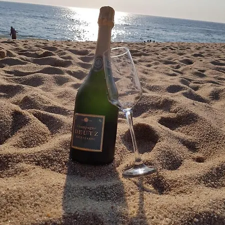 A Vista Da Praia Povoa De Varzim *